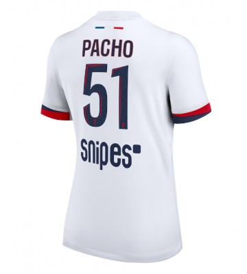 Lacne Ženy Futbalové dres Paris Saint-Germain Willian Pacho #51 2025-26 Krátky Rukáv - Preč